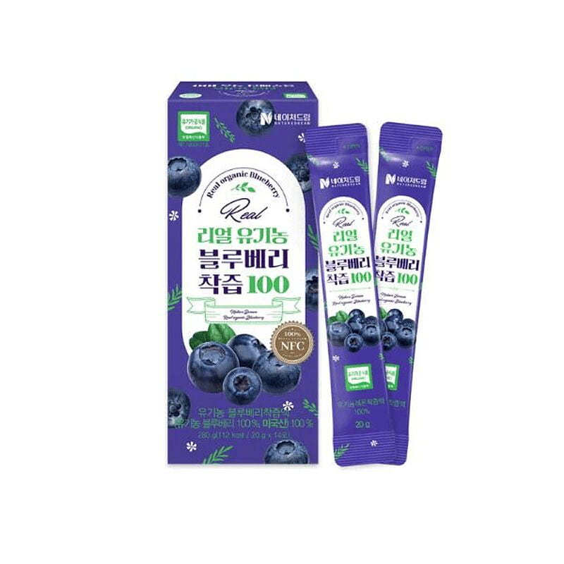 Nature Dream Real Organic Blueberry Juice 100 20 g