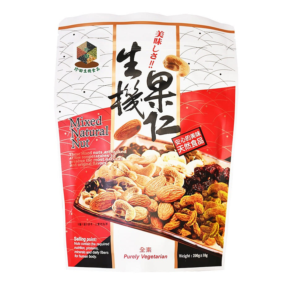 JING TAN Sweetland Mixed Natural Nuts 200 g
