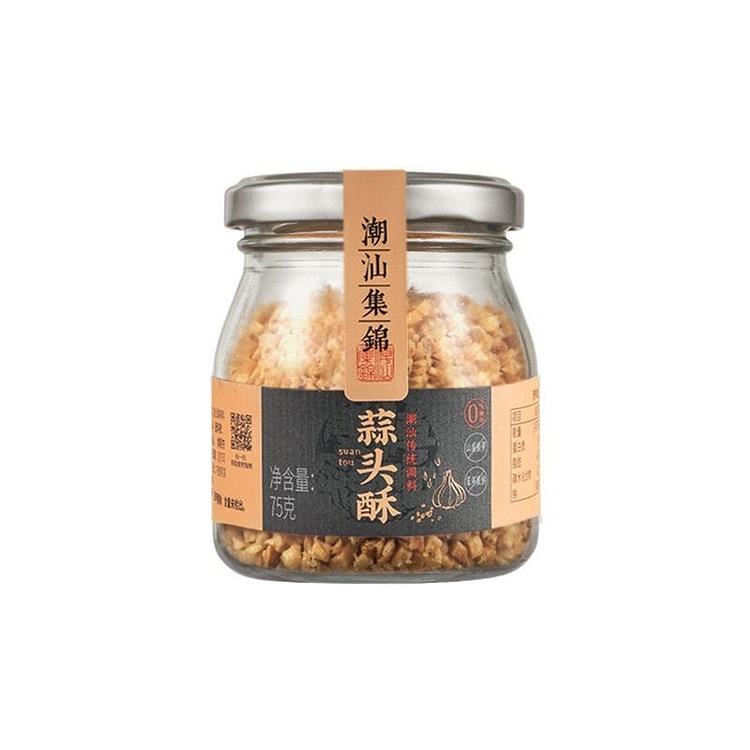 Chaoshan Fried Garlic Crisp Seasoning 75g 1 each
