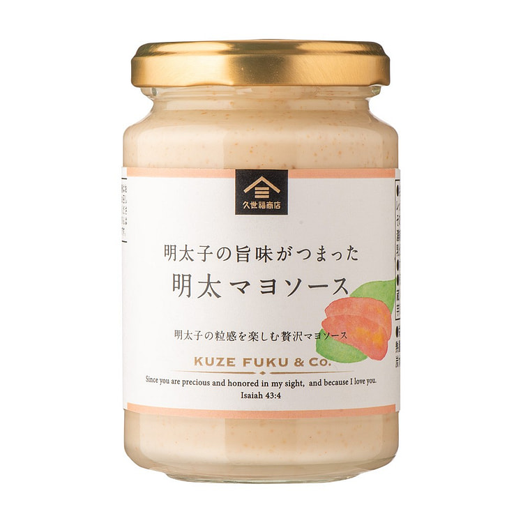 久世福商店 明太子蛋黄酱 160g 1 份