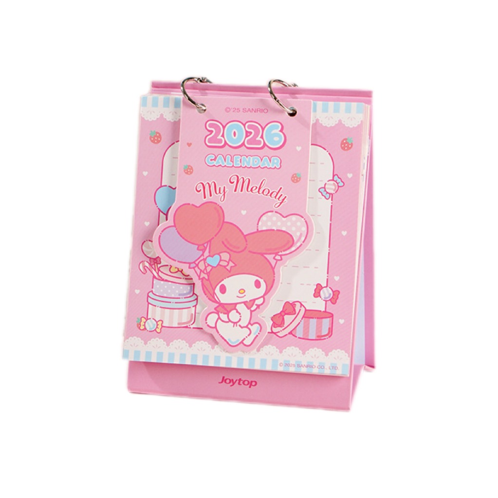 Get Sanrio 2026 Desk Calendar Desk Notepad- My Melody 1 each
