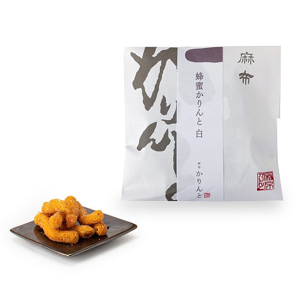 Azabu Juban Honey Karinto White 60g 1 each