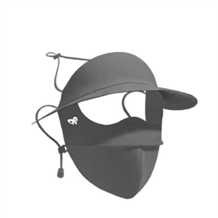Cgediao Sun Protection Face Mask 109 Dark Gray 1 count
