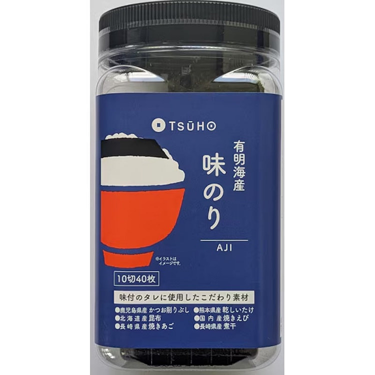 Tuhonori Ariake 调味海苔 40 片 1 份