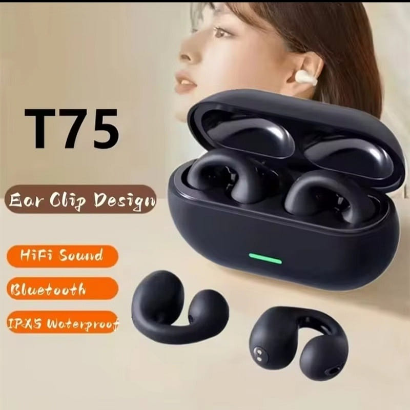Touch Control Wireless Headphones 1 case