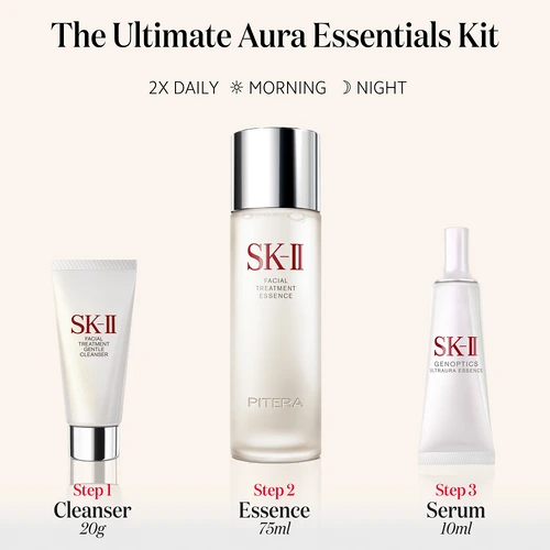SK-II PITERA Ultimate Aura Skincare Essentials Kit - Weee!