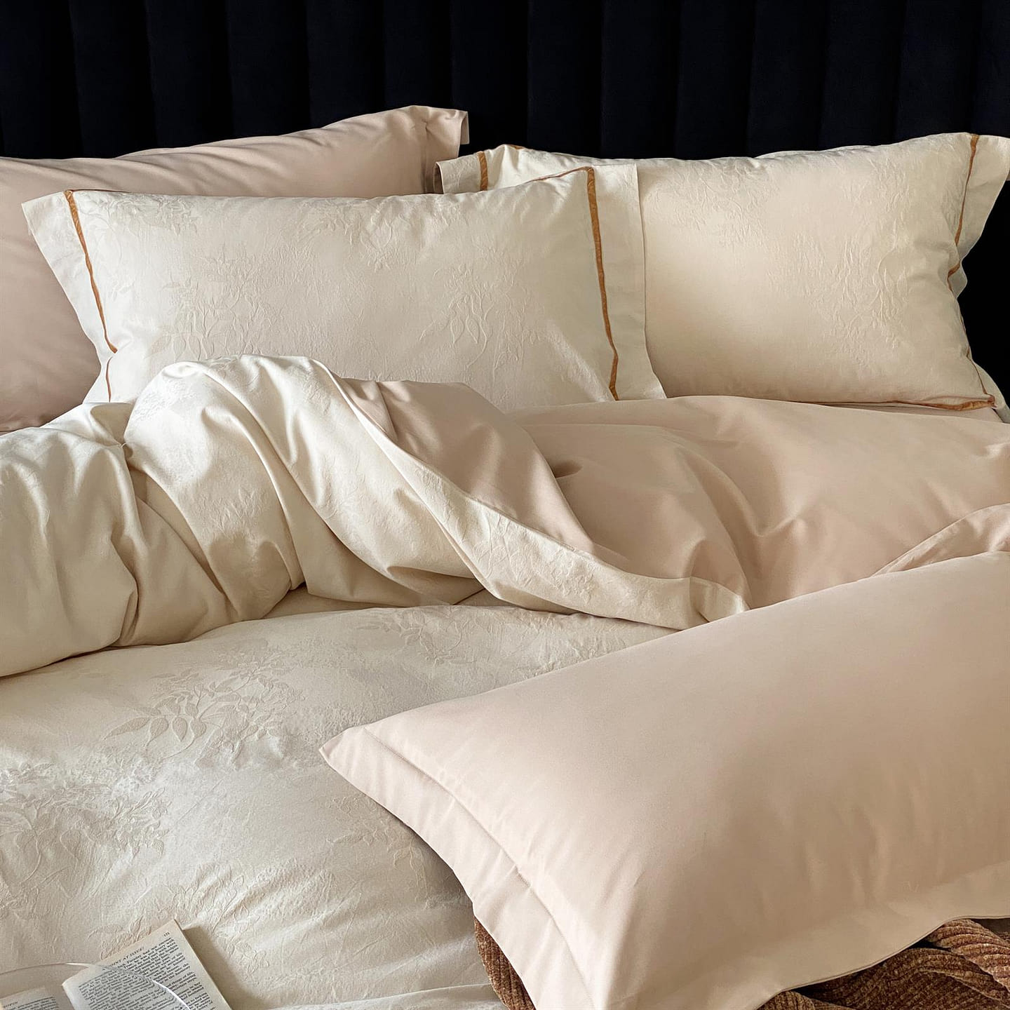Willow Veil Bedding Set White Tea Mist-Twin 2000 g
