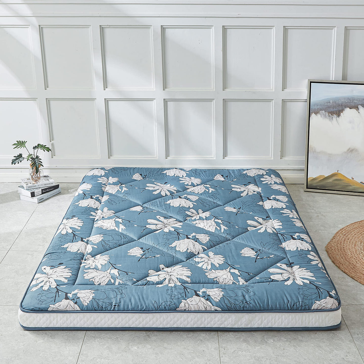 Heimorn Japanese Floor Mattress Futon Mattress, Thicken Sleeping Mattress 1 case