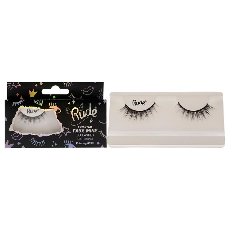 Rude Essential Faux Mink 3D Lashes Women 1Pair