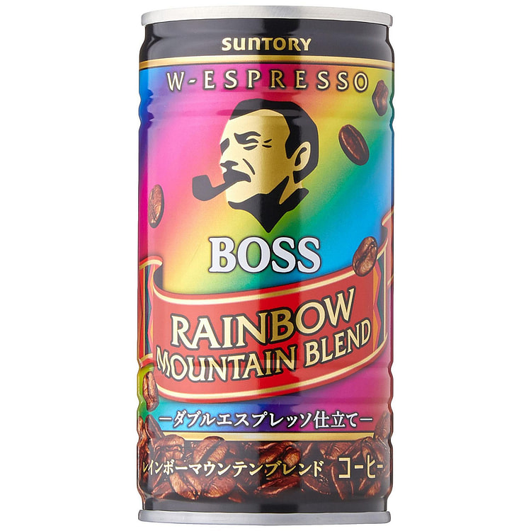 SUNTORY Boss Rainbow Blend White Espresso 185g
