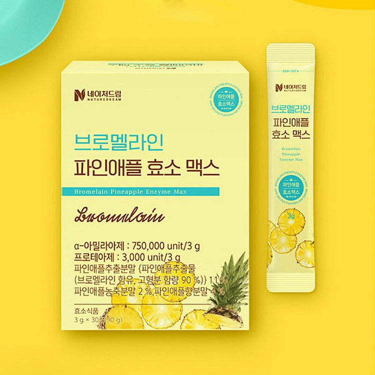 Nature Dream Bromelain Pineapple Enzyme Max 3 g