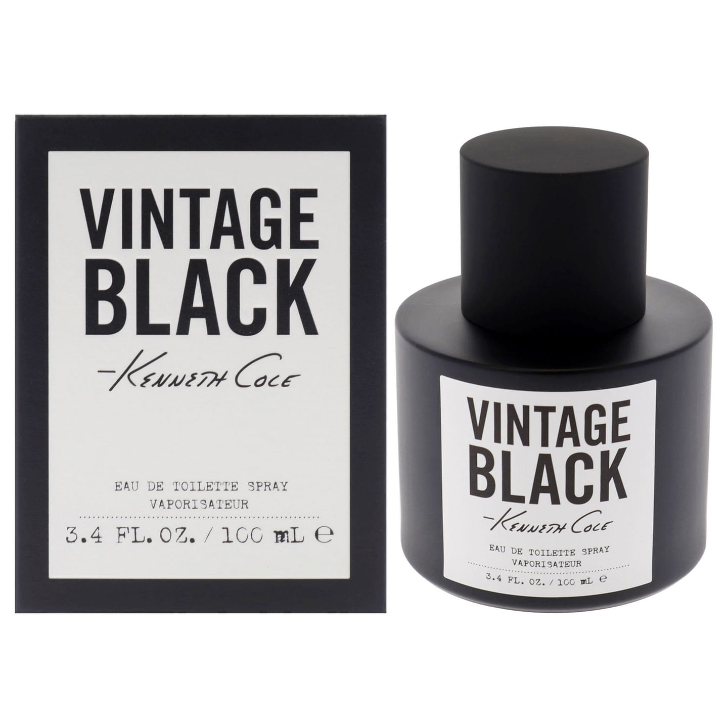 Kenneth Cole Vintage Black for Men – 3.4 oz 3.4 oz