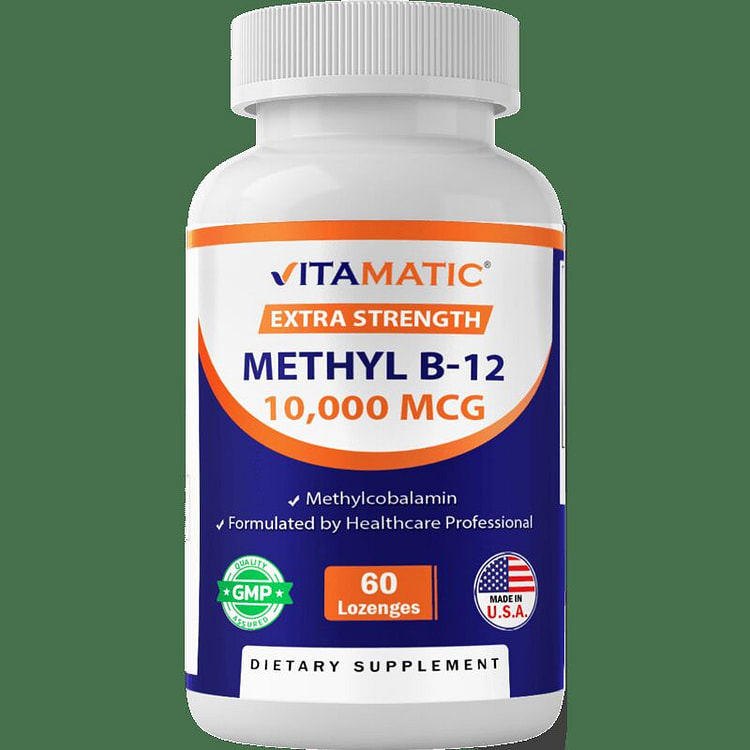 甲基 B12（甲钴胺）10,000 微克 - 60