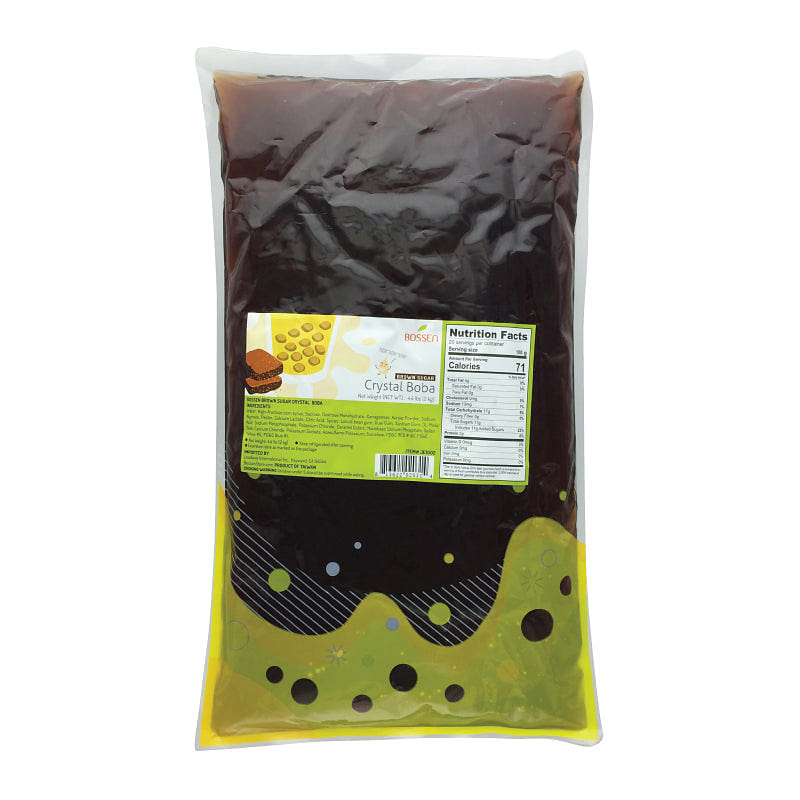 Bossen Crystal Boba – Brown Sugar (4.4 lbs) 4.4 lb
