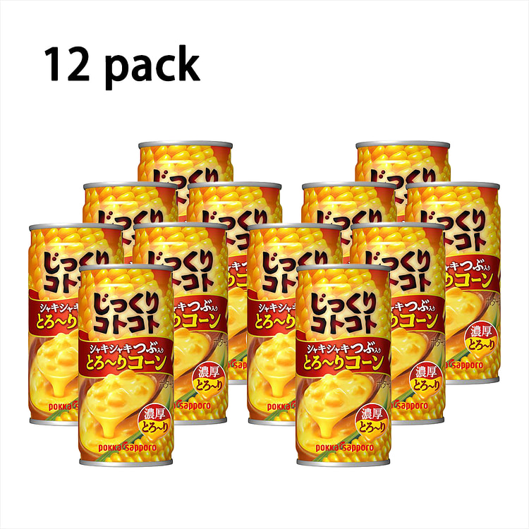 Pokka Sapporo 玉米汤罐头 12件套