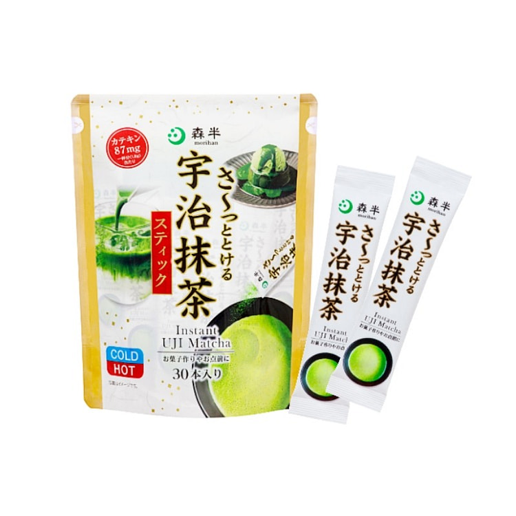 森半 速溶宇治抹茶 30支