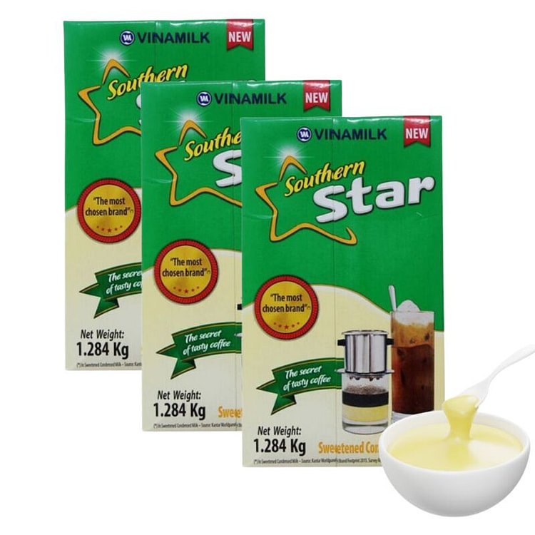 Vinamilk 炼乳罐装 传统款 3罐装