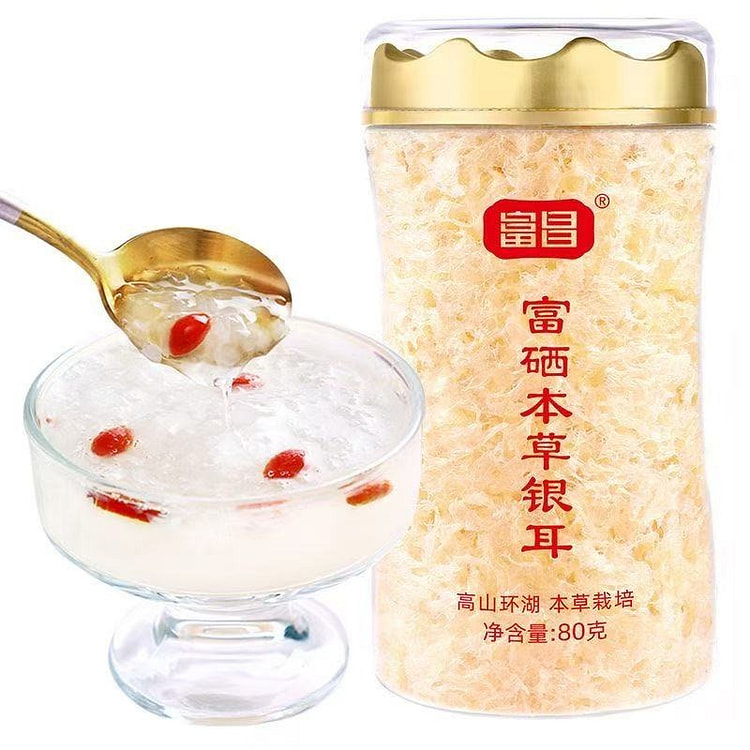 富昌本草银耳80g*1瓶 1 瓶