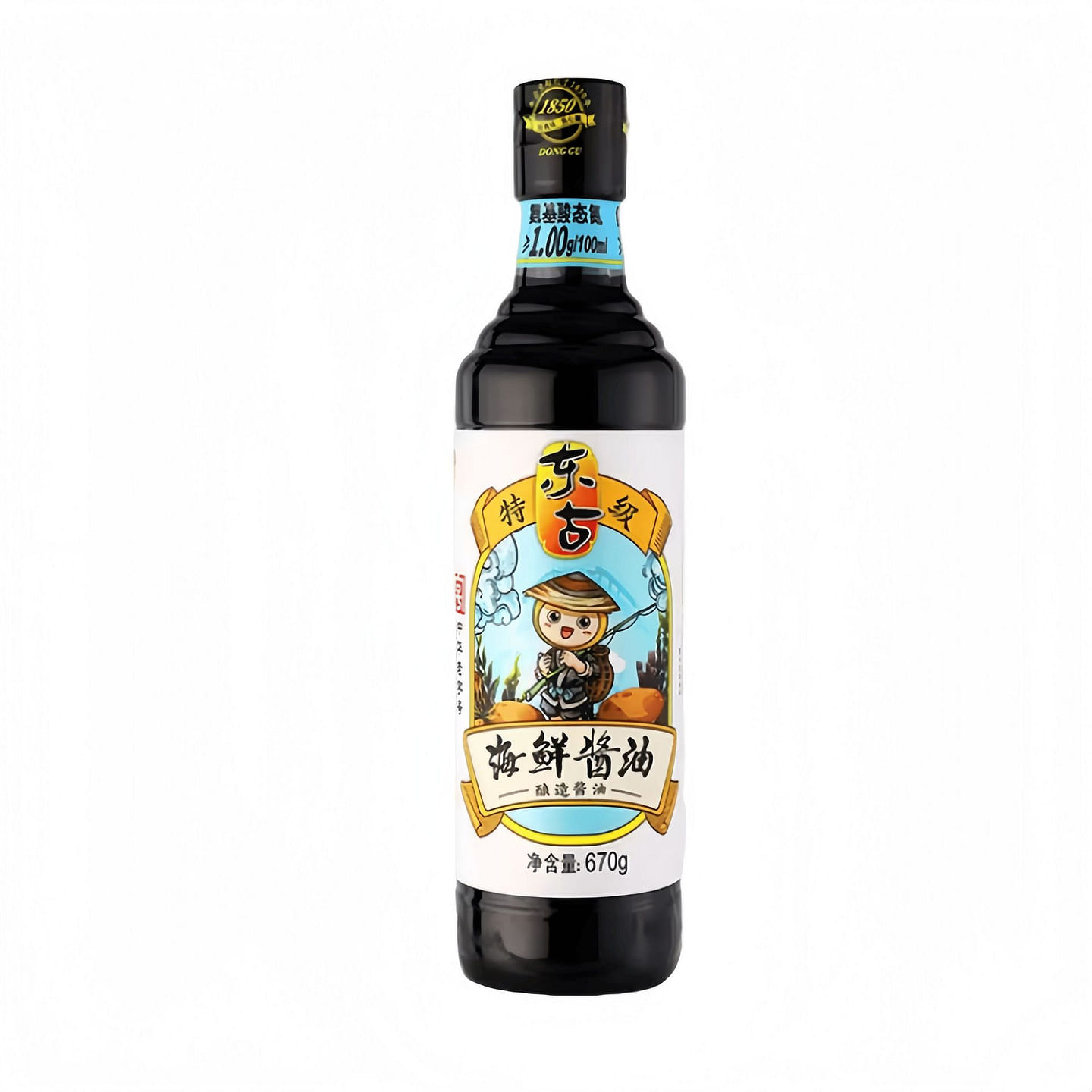 Donggu Premium Seafood Soy Sauce 670g*1 bottle 670 g