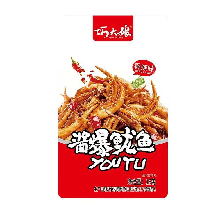 Qiao Auntie's Stir-Fried Squid Tentacles New Produ 320 g