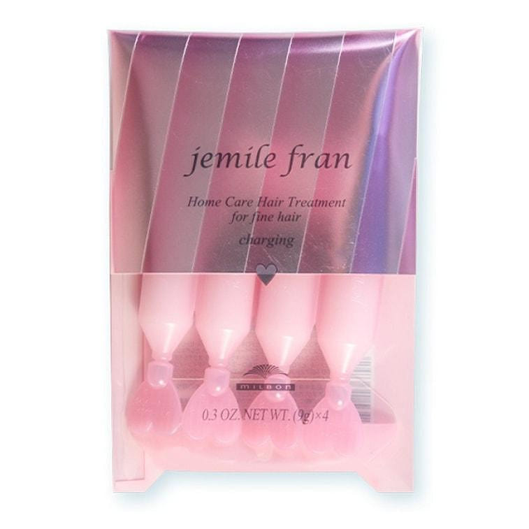 MILBON JEMILE FRAN Hair Charging Treatment Pink Heart 9g x4pcs/ 1 each