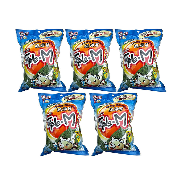 香脆海苔（海鲜味）组合装 35克 1 把*5 个