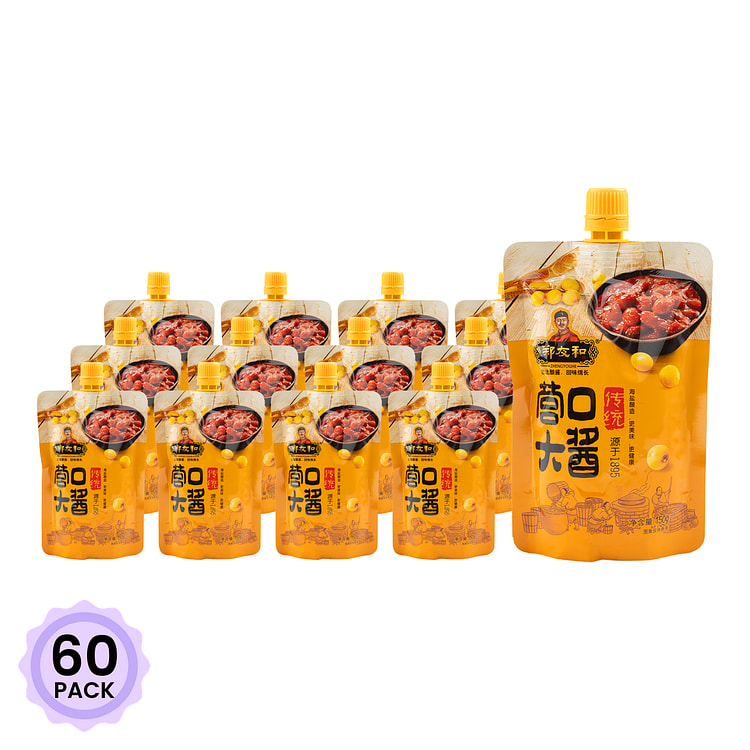 郑友和 营口大酱 黄豆酱 150 克*60 包