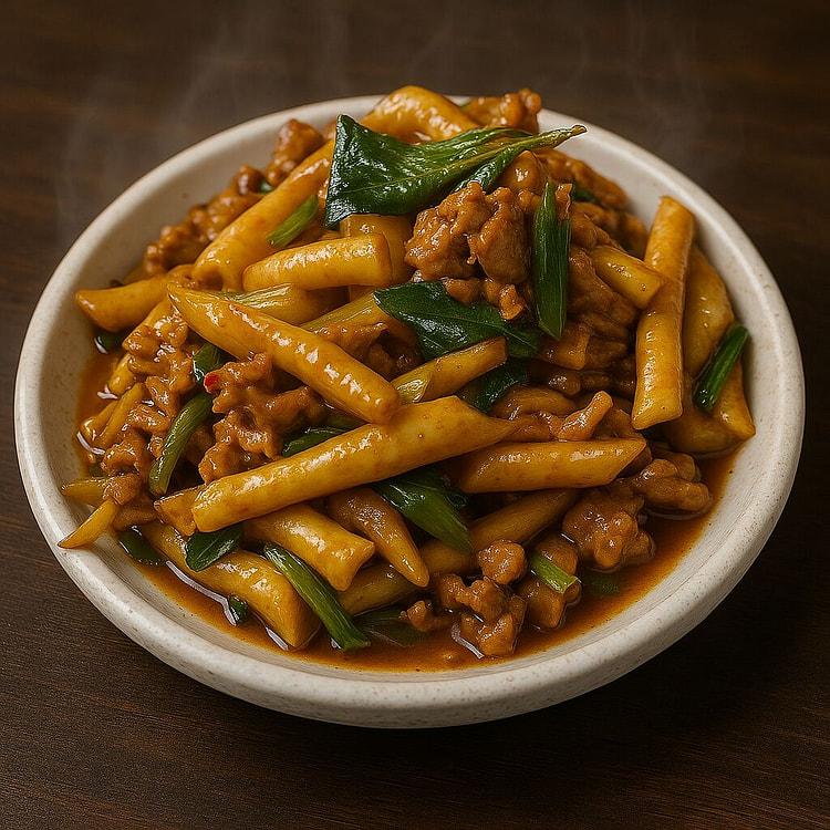 桂竹筍猪肉丝
