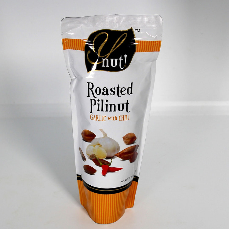 Y-nut! Roasted Pilinut With Garlic and Chili 75 g (min 2)