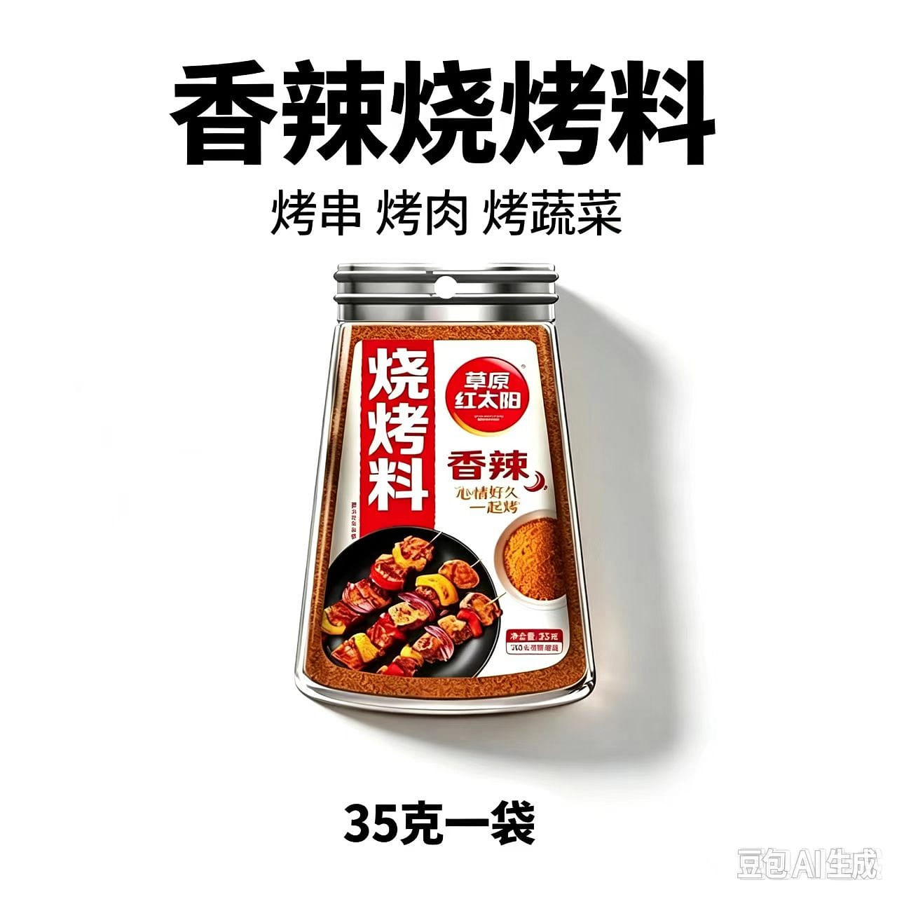 Spicy barbecue material 35g*1 bag 35 g