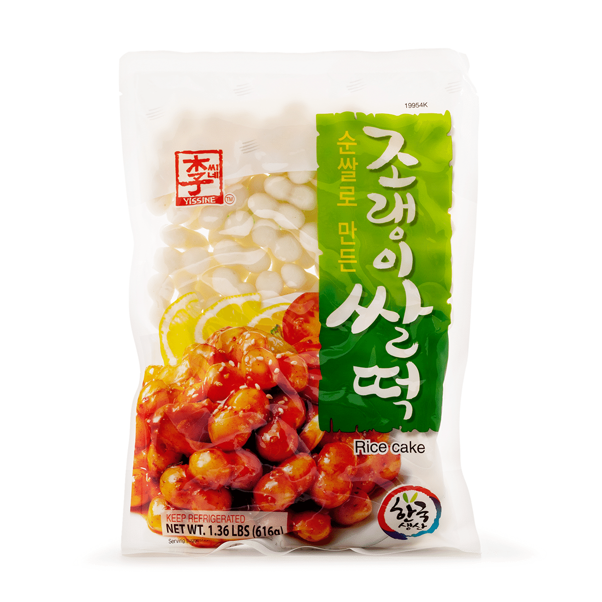 Yissine Joraengi Topokki Rice Cake 1.36 lb