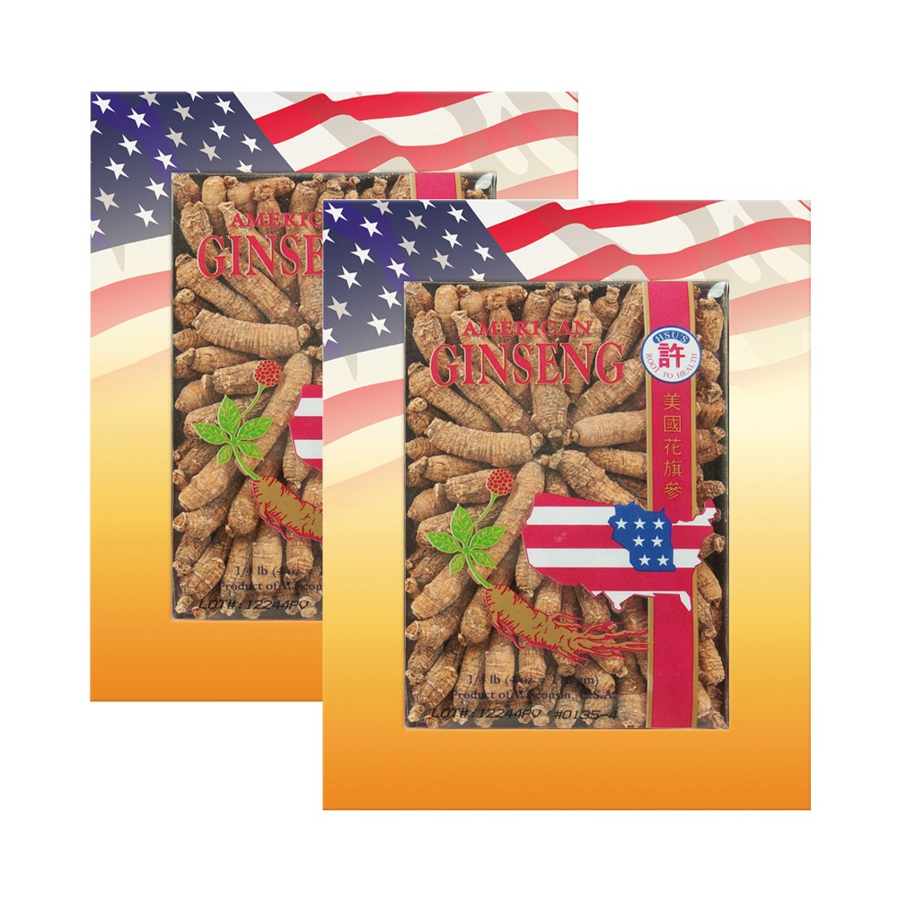 HSU'S GINSENG Half Short Small #2 4ozx 2 boxes/set 1 box