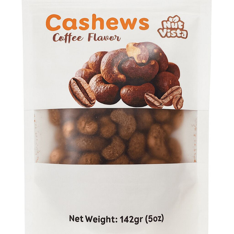 Coffee Coated Cashews 142 g (min 6)