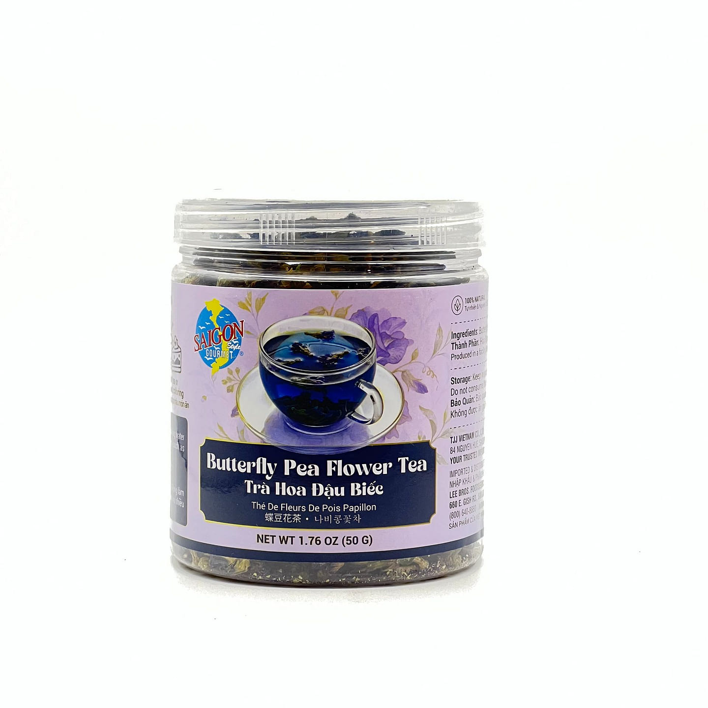 BUTTERFLY PEA FLOWER TEA 1.76 oz