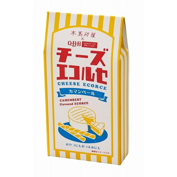 本高砂屋×QBB卡门贝尔奶酪蛋卷盒装8枚入 1 盒