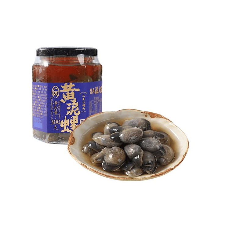 Three Pass Six Numbers Yellow Mud Snail 300g*1 can 300 g