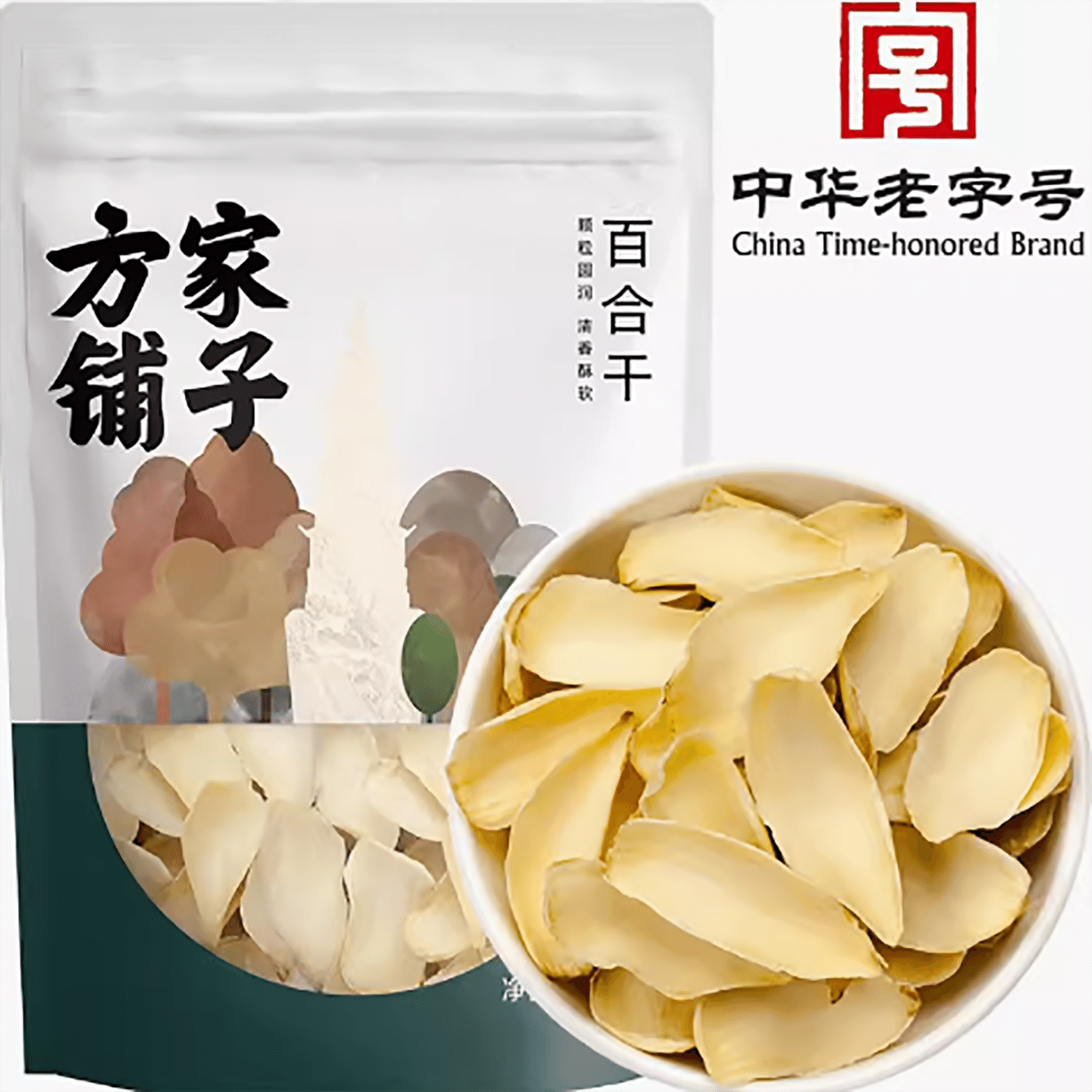 Lily dried white fungus and lotus seeds 200 g