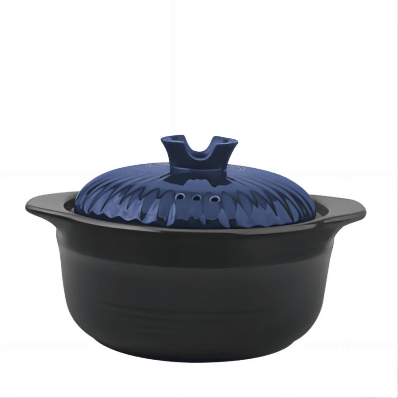 Qing Exhibition 3.5L Korean-style Ceramic High Soup Pot 1 count