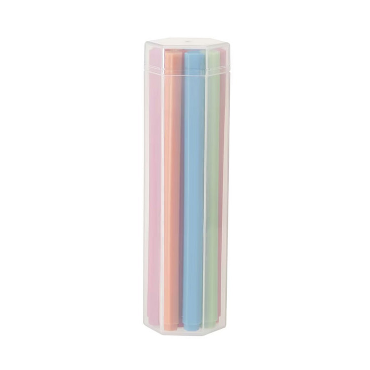 MUJI 无印良品 水性六角彩色笔10个/