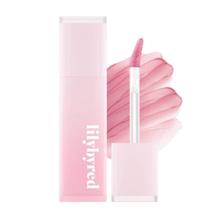 Lilybyred 牛奶唇釉  #02 玫瑰蛋奶冻 1 份