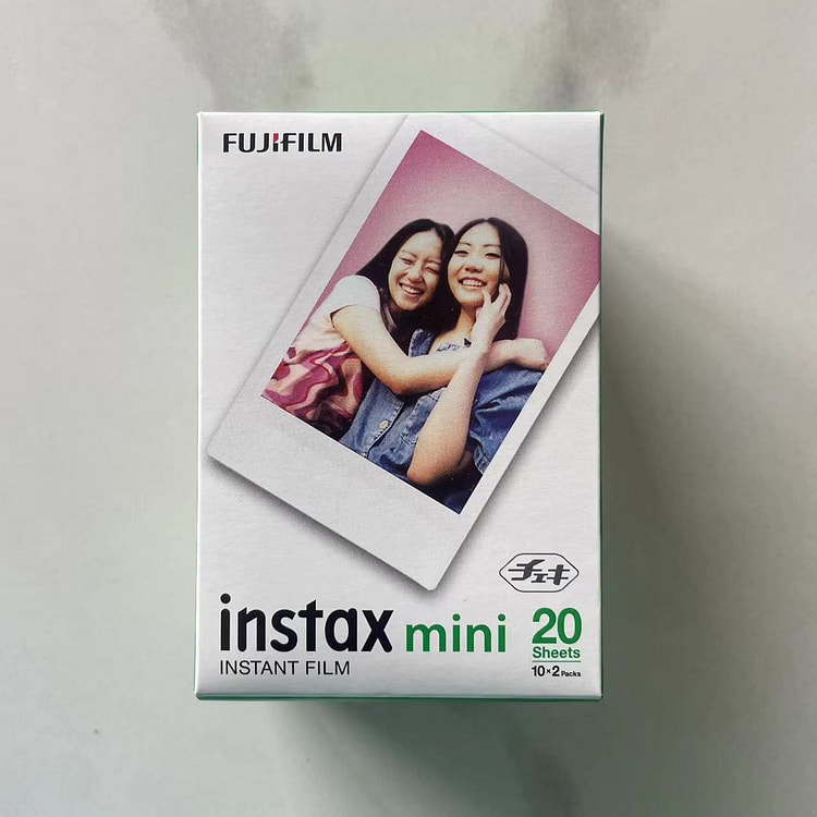 富士拍立得 迷你白边相纸 20张