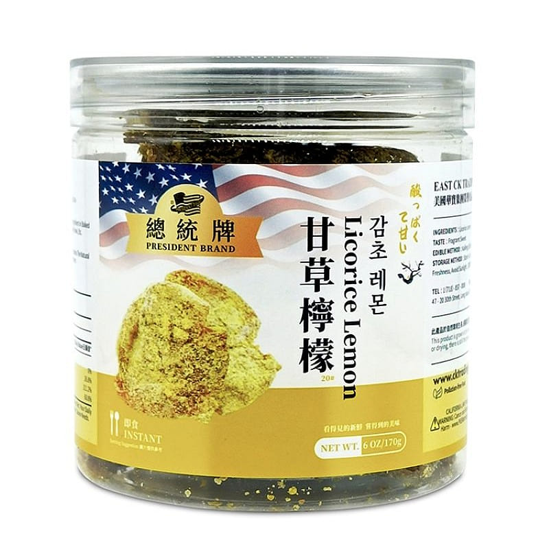 President Brand Licorice Lemon 170 g
