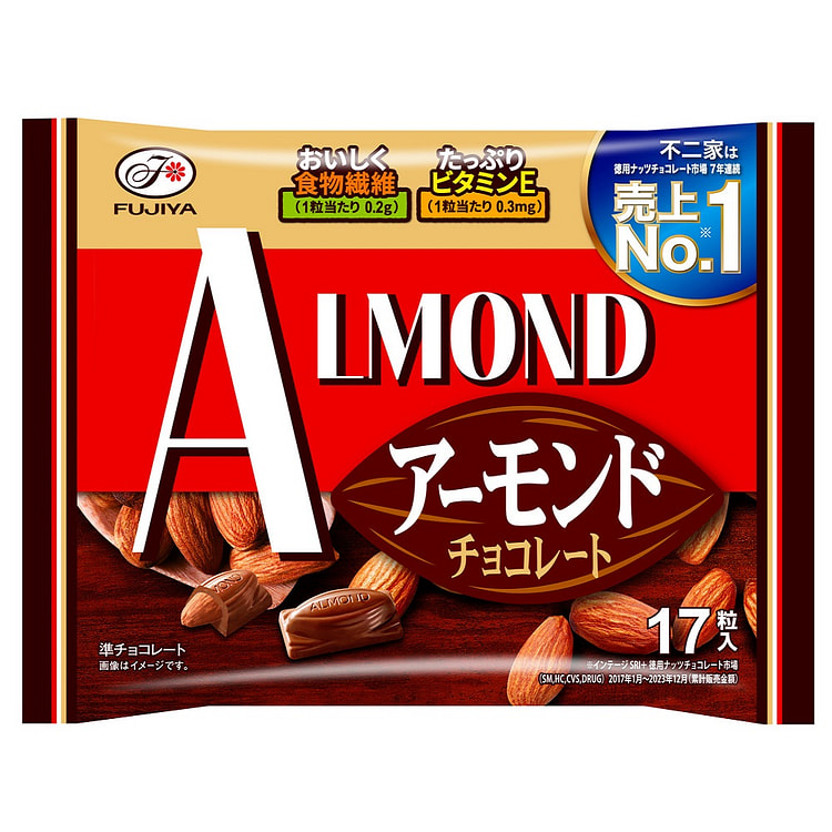 FUJIYA不二家 ALMOND 酥脆杏仁巧克力