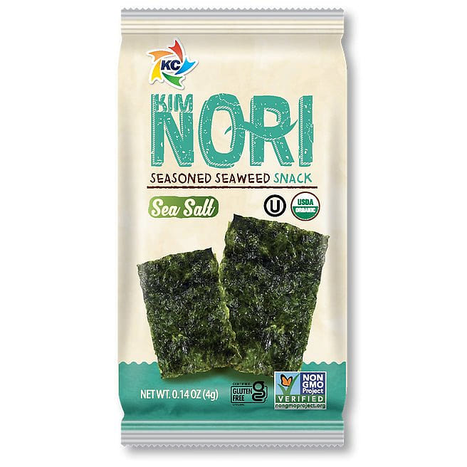 Kimnori - Organic Seaweed Snack Sea Salt 1 each