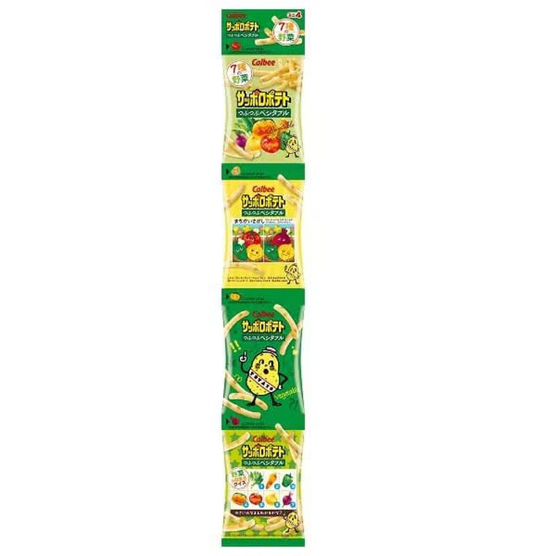 Calbee Sapporo Crunchy Veg Mini 4*9g 1 ส่วน