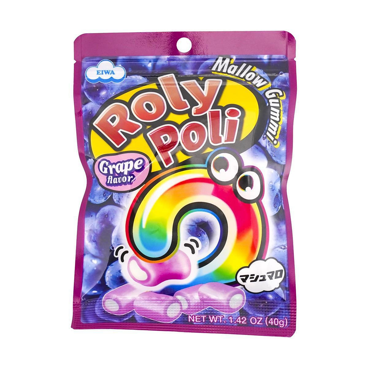 Eiwa Marshmallow Gummi Roly Poli 1.42 オンス