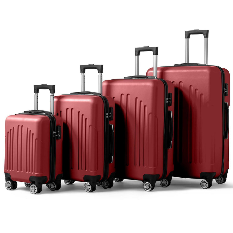 16" 20" 24 28" Luggage Travel 4-in-1 Set Bag Troll 4 box