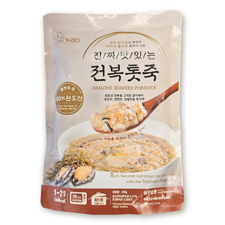 鲍鱼羊栖菜粥（320克） 320 克