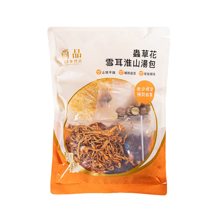 香港尚品 蟲草花雪耳淮山湯包 135g 1 包