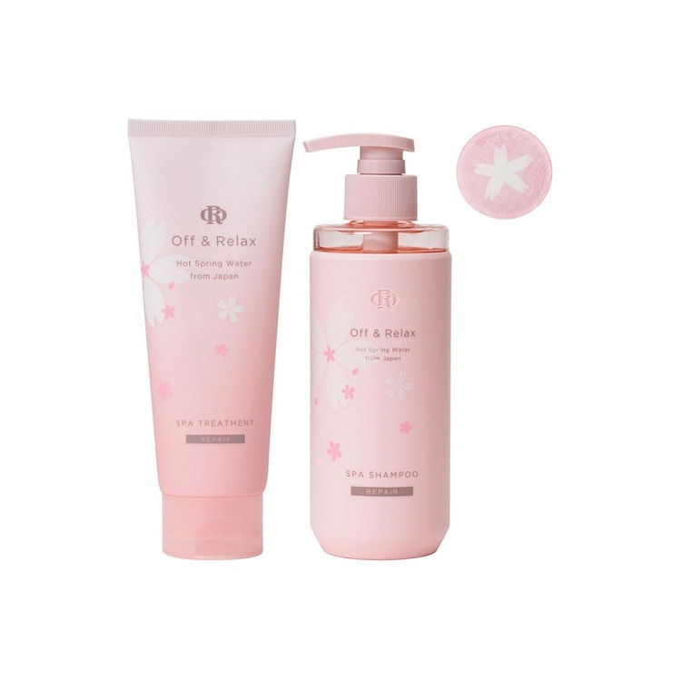 Off&Relax Sakura Spa Shampoo 260ml+Treatment 150g